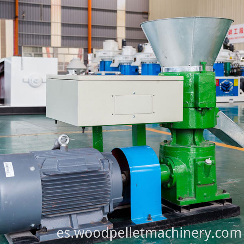 Wood pellet mill